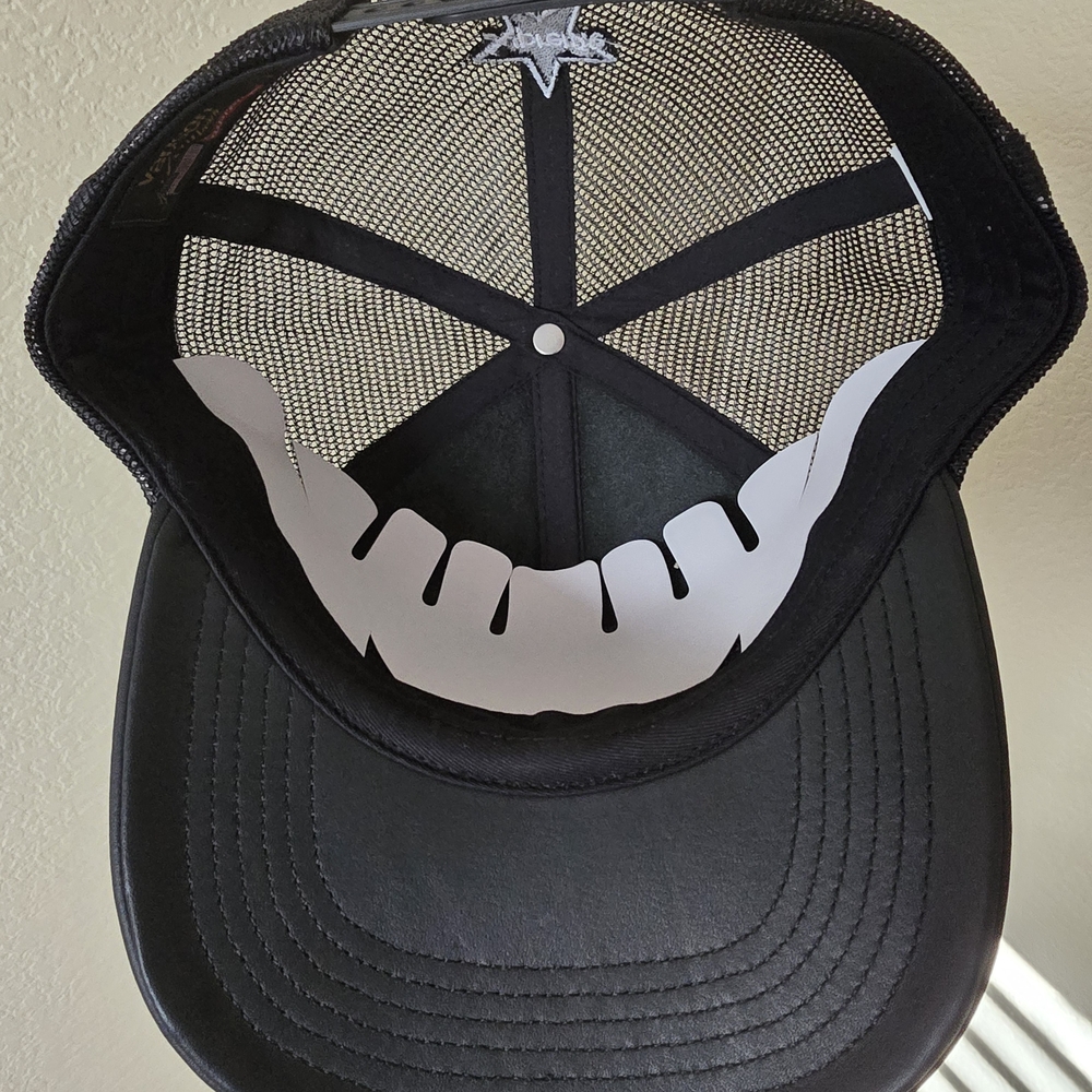 Supreme/Vanson Leather Black Mesh 6-Panel Cap - Picture 7 of 10